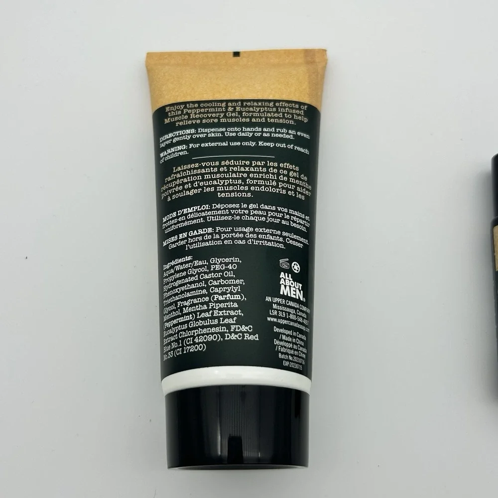 All About Men Muscle recovery‎ massaging gel &essential oil roller
